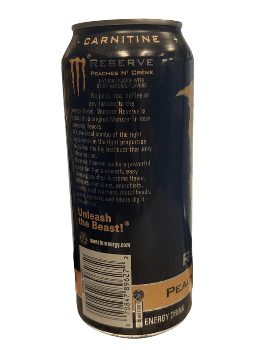 Monster Reserve Peaches N' Creme Energy Drink 473ML
