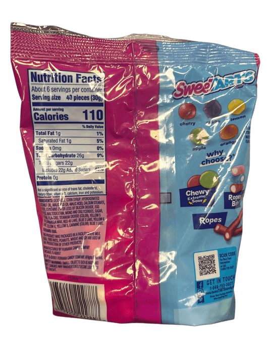 Sweet Tarts Mini Chewy Mixed Fruit Candy Bag 6OZ