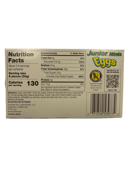 Junior Mints Eggs Easter Theatre Box 3.5OZ