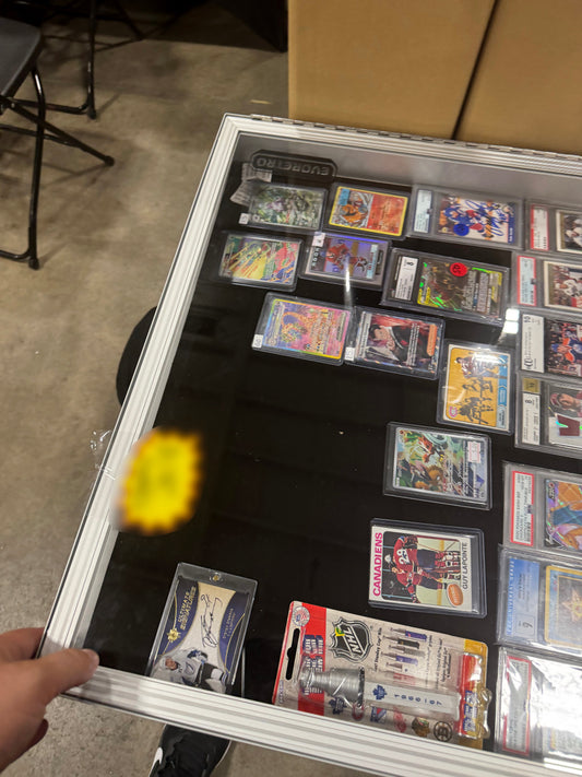 Pre-order Nov 15th - Lockable Aluminum Display Case – Top Display Vendor Trade Show