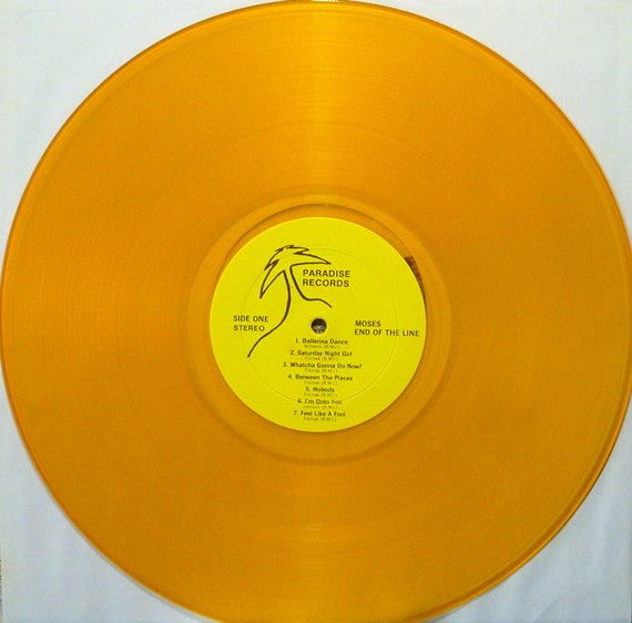 Moses – End Of The Line -1978 Original Yellow Vinyl!