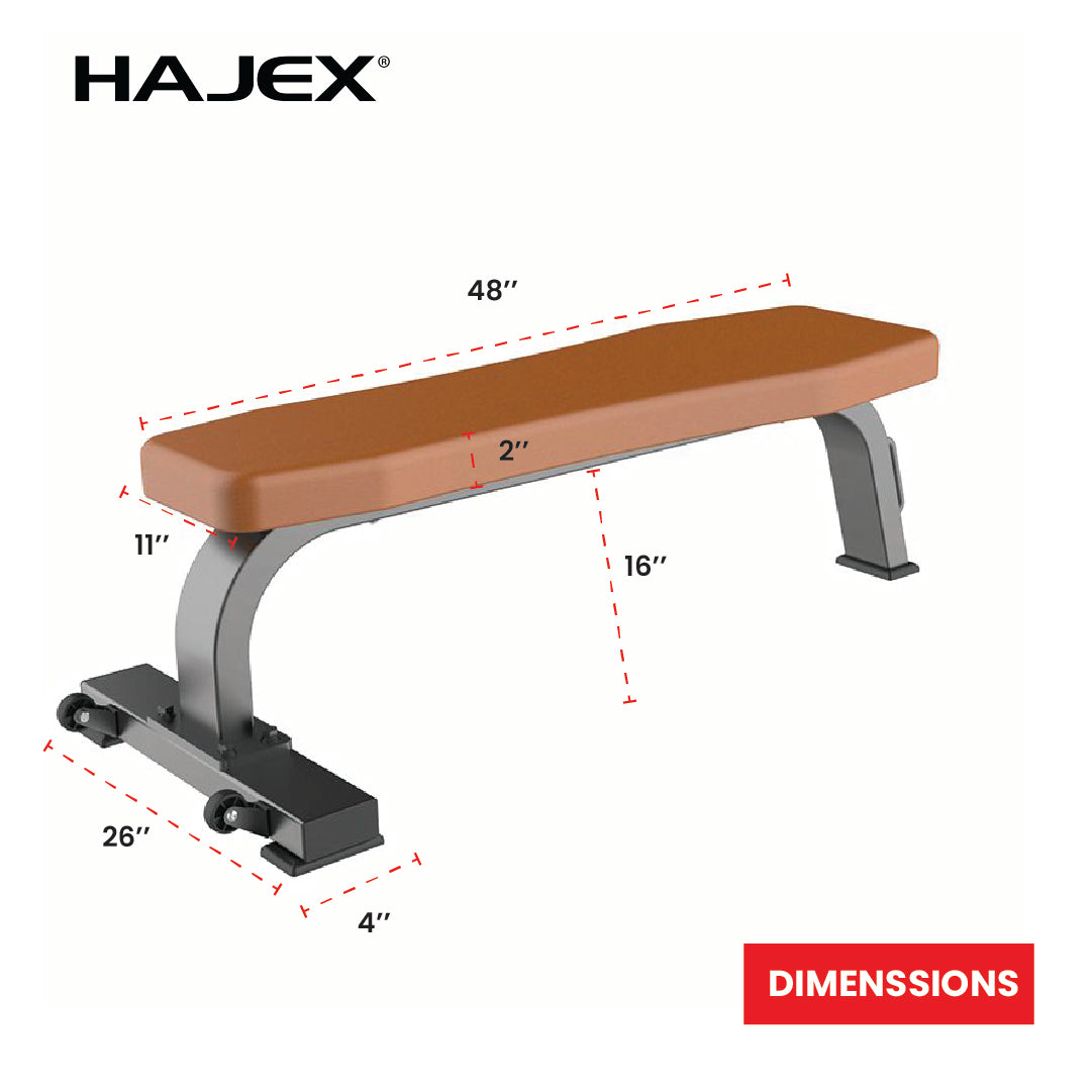 Premium Flat Workout Bench (F36)