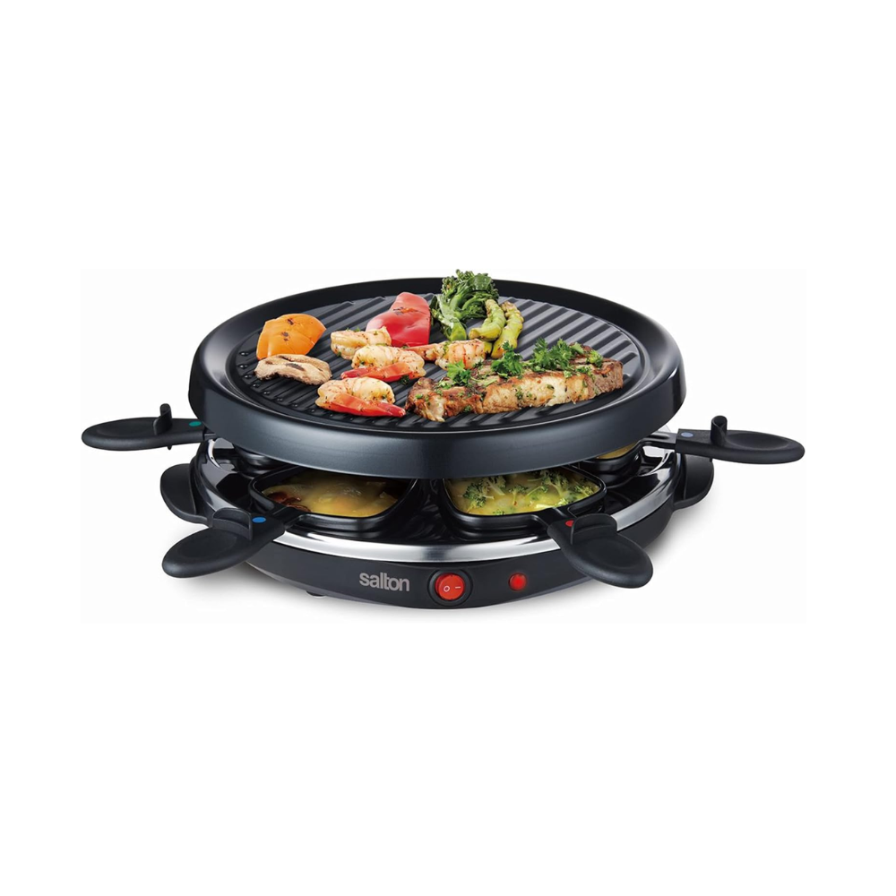 Ensemble à raclette/gril Salton pour 6 personnes (TPG315)
