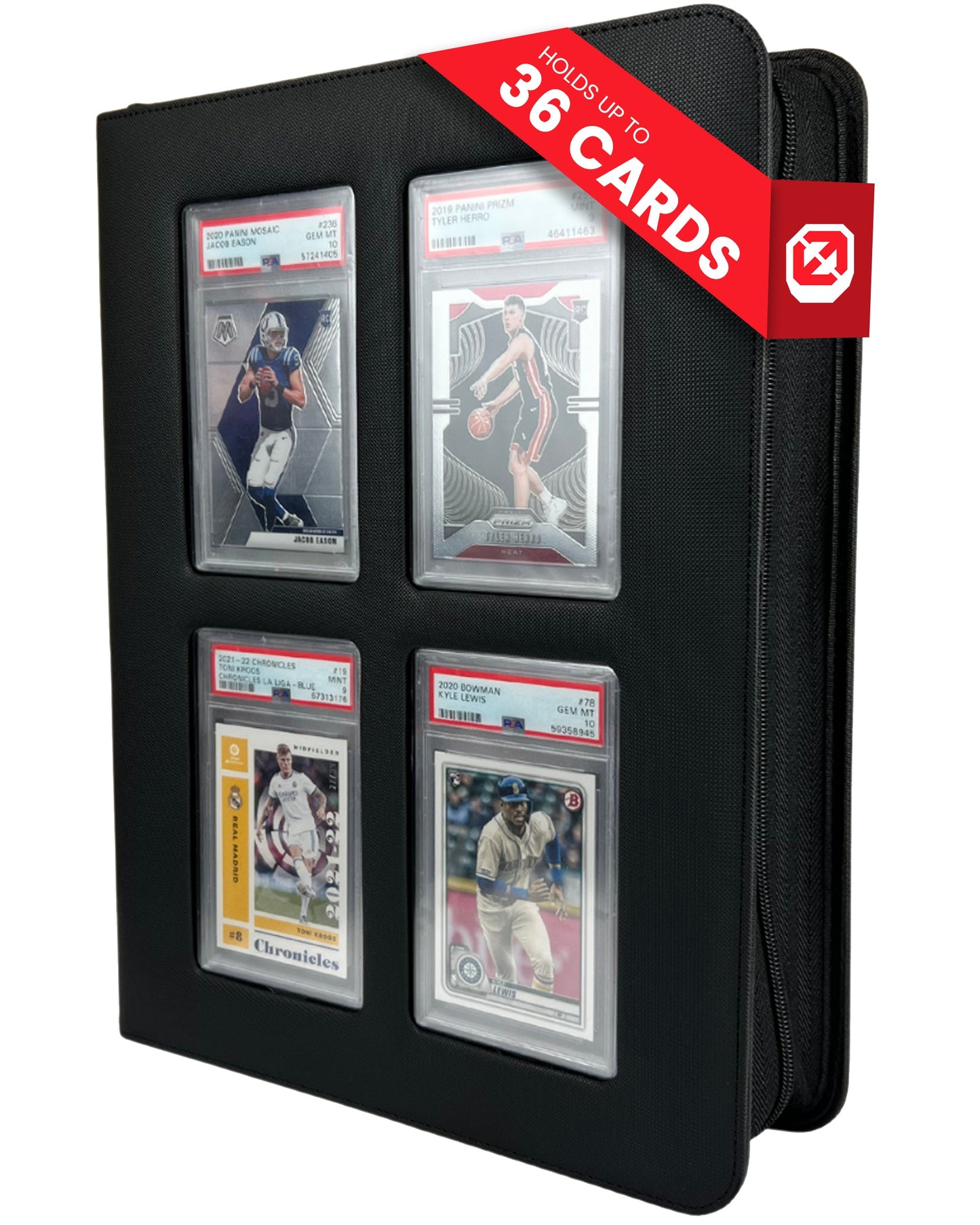 Slab Binder for Graded Cards – Holds 36 Slabs