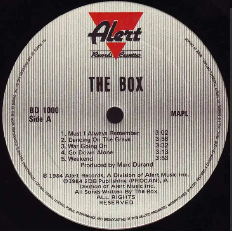 The Box - The Box - 1984 Original