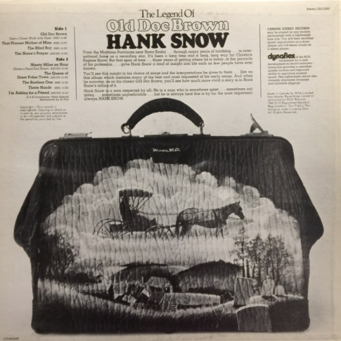 Hank Snow – The Legend Of Old Doc Brown