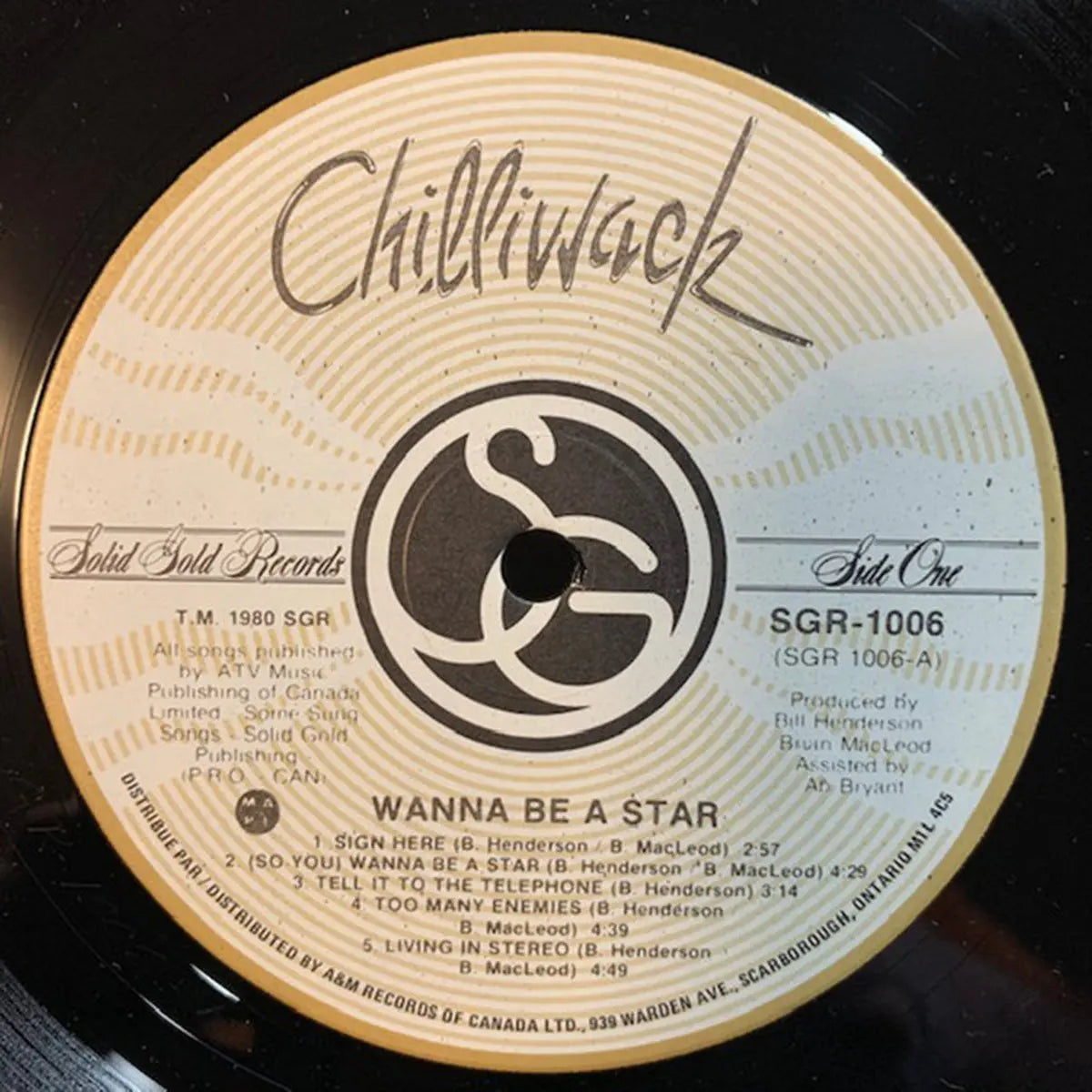 Chilliwack – Wanna Be A Star - 1981 Original