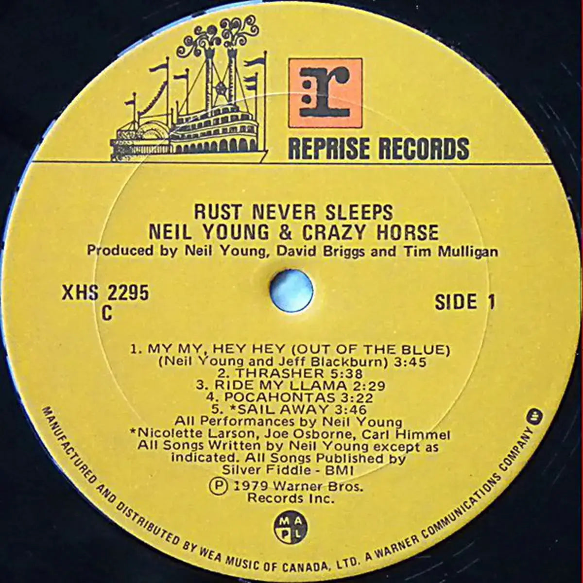 Neil Young & Crazy Horse – Rust Never Sleeps - 1979!