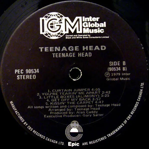 Teenage Head – Teenage Head - 1979 Original