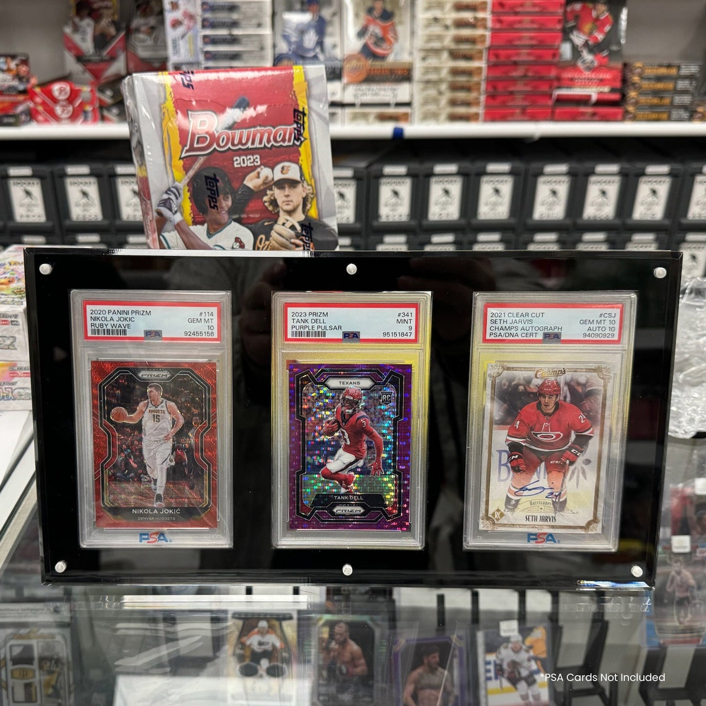 Acrylic Frame for PSA - 3 Slots - Jack Righteous