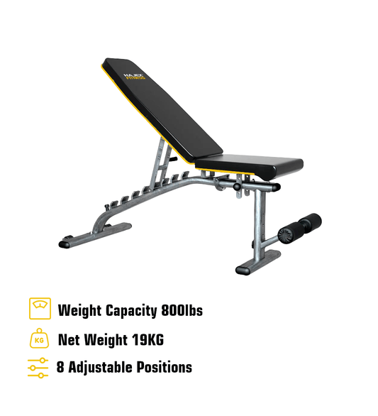 Adjustable Workout Bench 600LB capacity - Jack Righteous