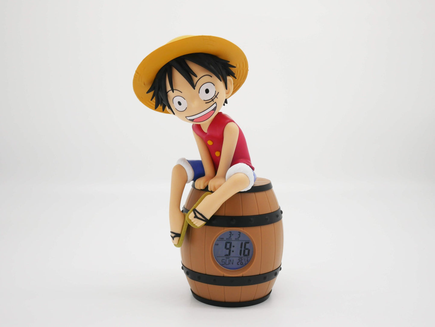 Alarm Clock Luffy on Barrel One Piece - Jack Righteous