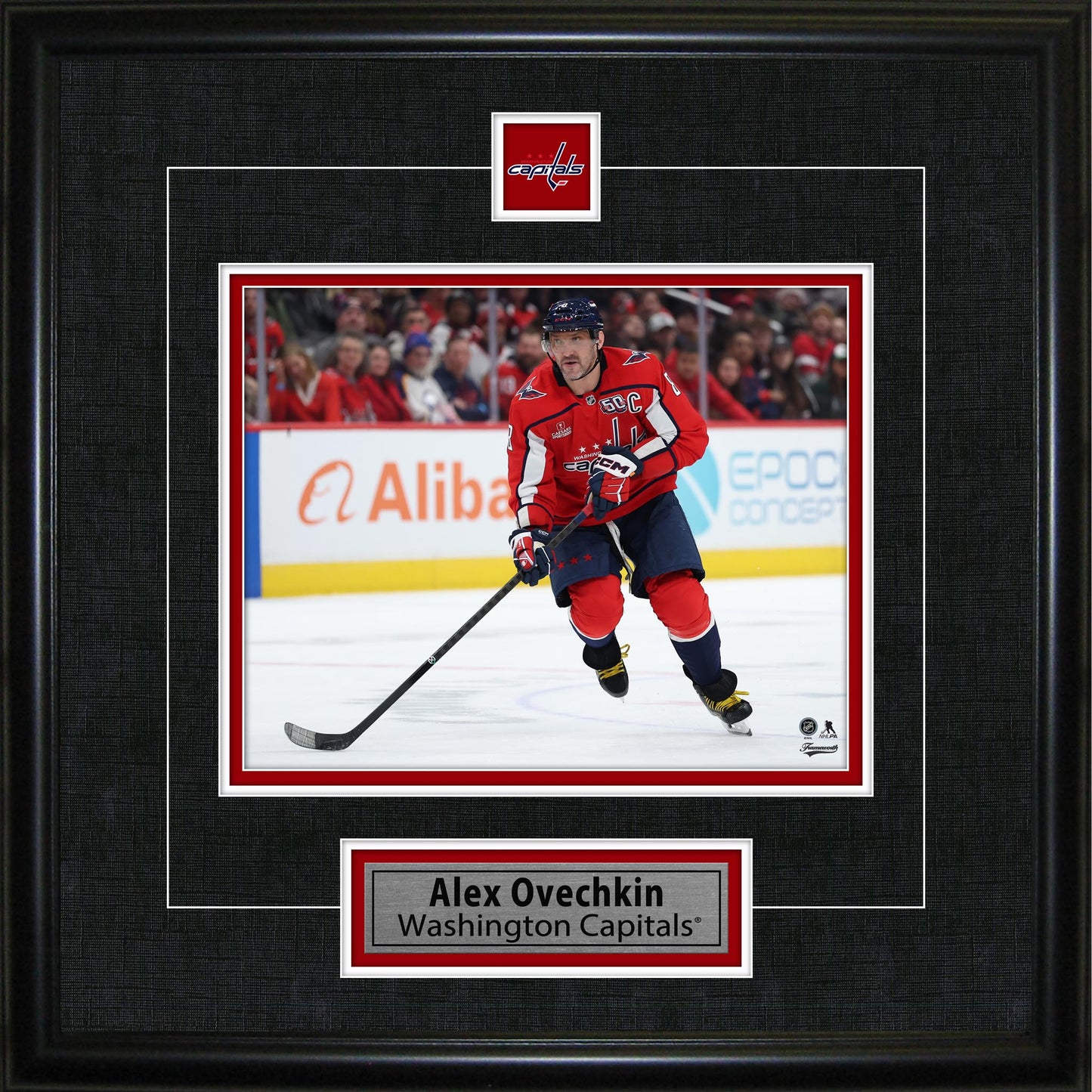 Alexander Ovechkin Framed Pin & Plate Washington Capitals - Jack Righteous