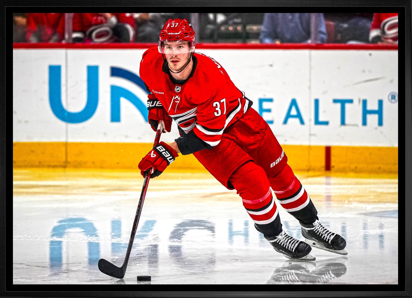 Andrei Svechnikov 20x29 Framed Canvas Carolina Hurricanes - Jack Righteous