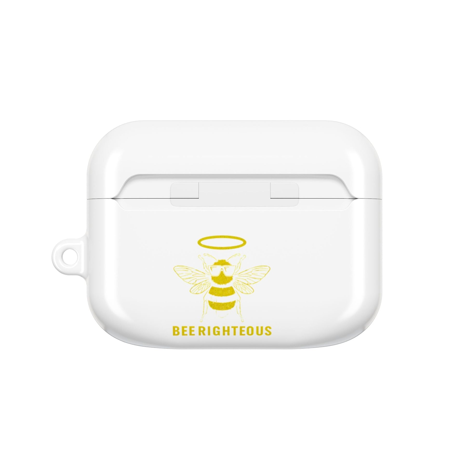 Nature Lover Gift: Bee-Themed AirPod Cases - Cute Tech Accessories for Music Lovers, Fun Gift Idea - Jack Righteous