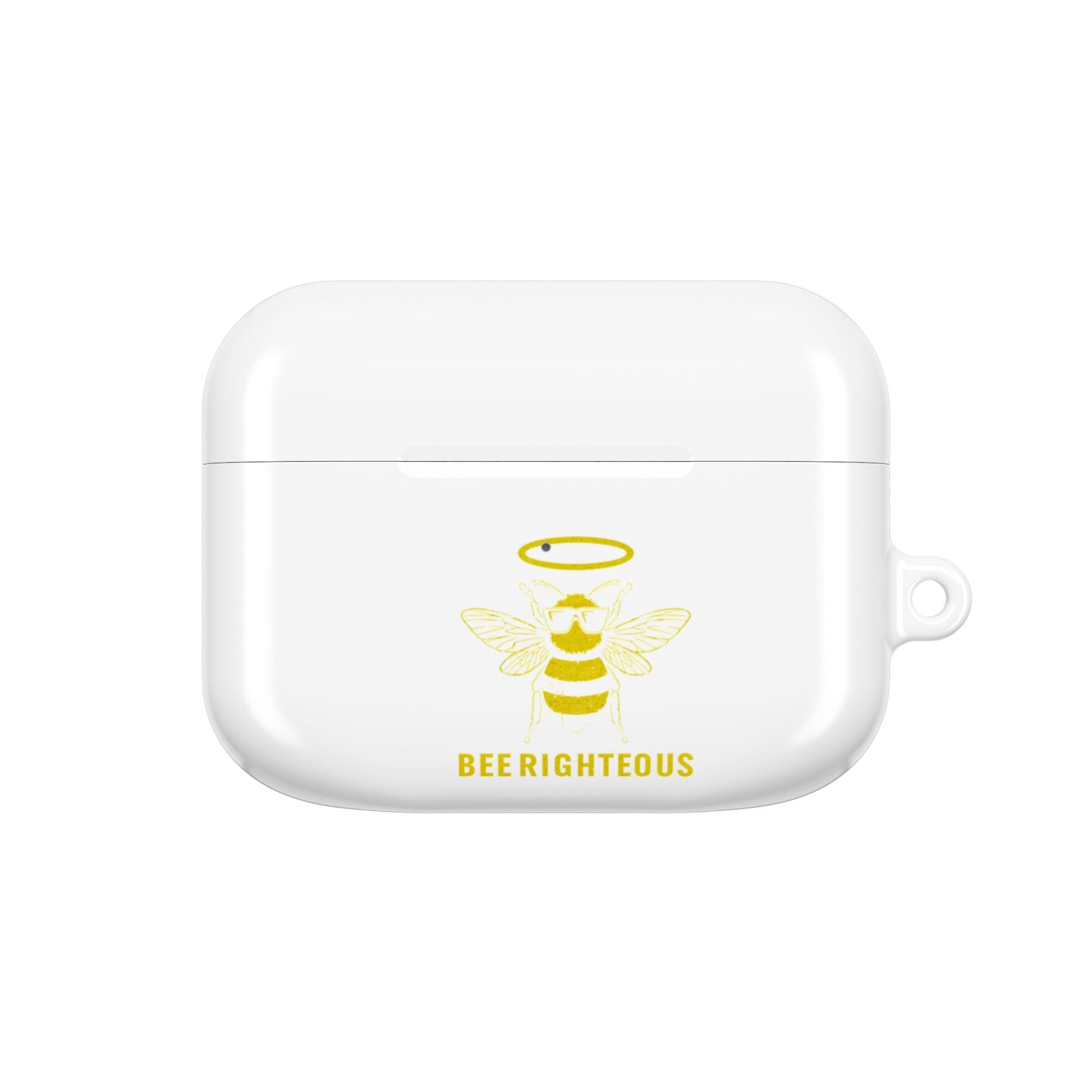 Nature Lover Gift: Bee-Themed AirPod Cases - Cute Tech Accessories for Music Lovers, Fun Gift Idea - Jack Righteous
