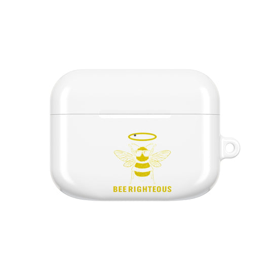 Nature Lover Gift: Bee-Themed AirPod Cases - Cute Tech Accessories for Music Lovers, Fun Gift Idea - Jack Righteous