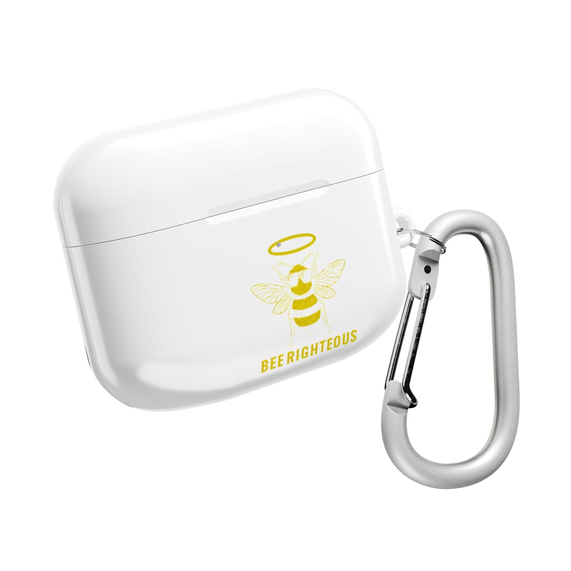 Nature Lover Gift: Bee-Themed AirPod Cases - Cute Tech Accessories for Music Lovers, Fun Gift Idea - Jack Righteous