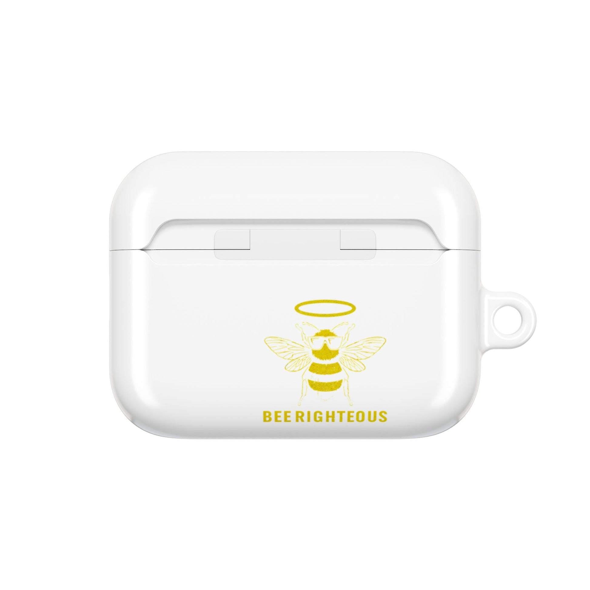 Nature Lover Gift: Bee-Themed AirPod Cases - Cute Tech Accessories for Music Lovers, Fun Gift Idea - Jack Righteous