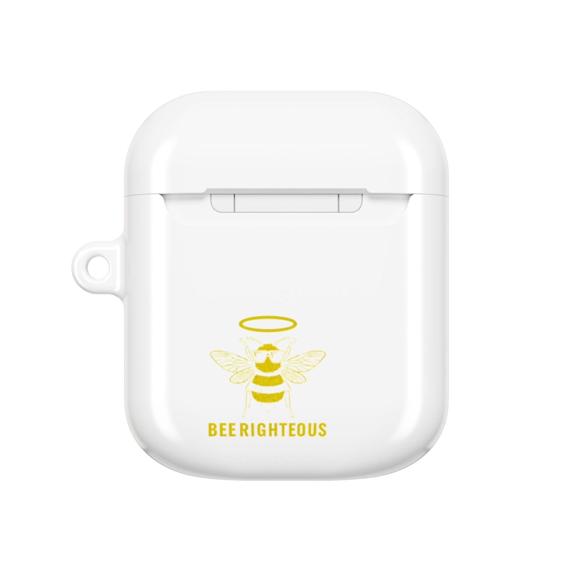 Nature Lover Gift: Bee-Themed AirPod Cases - Cute Tech Accessories for Music Lovers, Fun Gift Idea - Jack Righteous