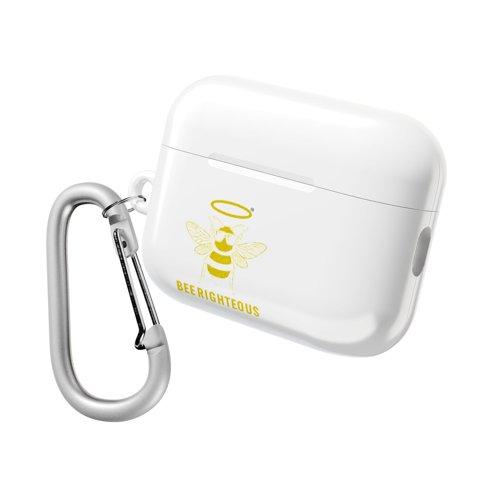 Nature Lover Gift: Bee-Themed AirPod Cases - Cute Tech Accessories for Music Lovers, Fun Gift Idea - Jack Righteous