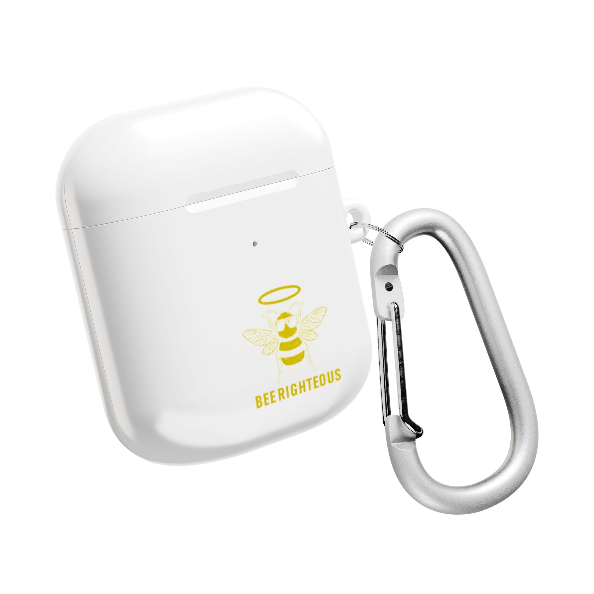 Nature Lover Gift: Bee-Themed AirPod Cases - Cute Tech Accessories for Music Lovers, Fun Gift Idea - Jack Righteous