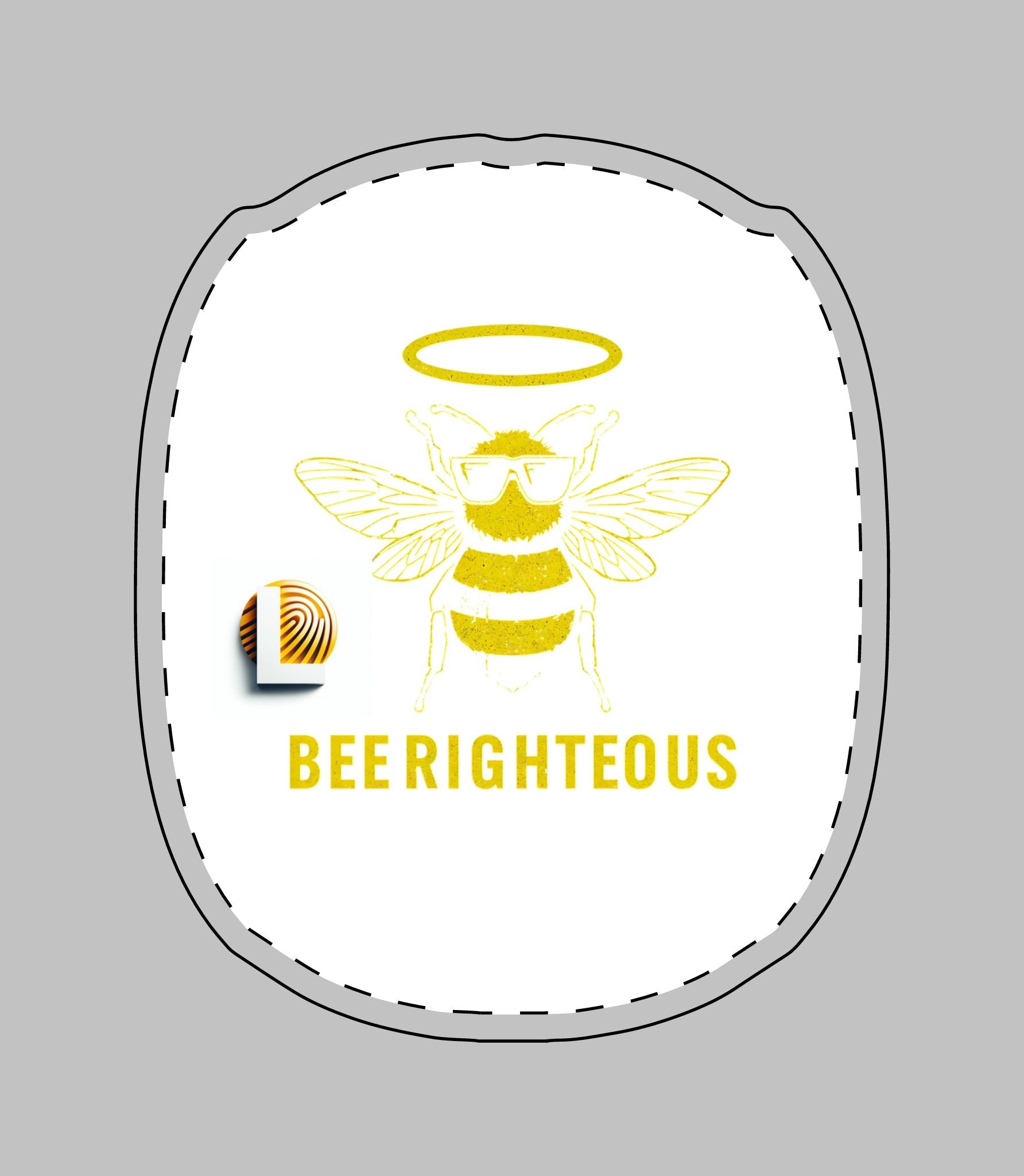 Bee Righteous AirPod Max Case | Stylish Audio Protection, Gift for Music Lovers, Bee - Inspired Tech Accessory, Trendy Earphone Case - Jack Righteous