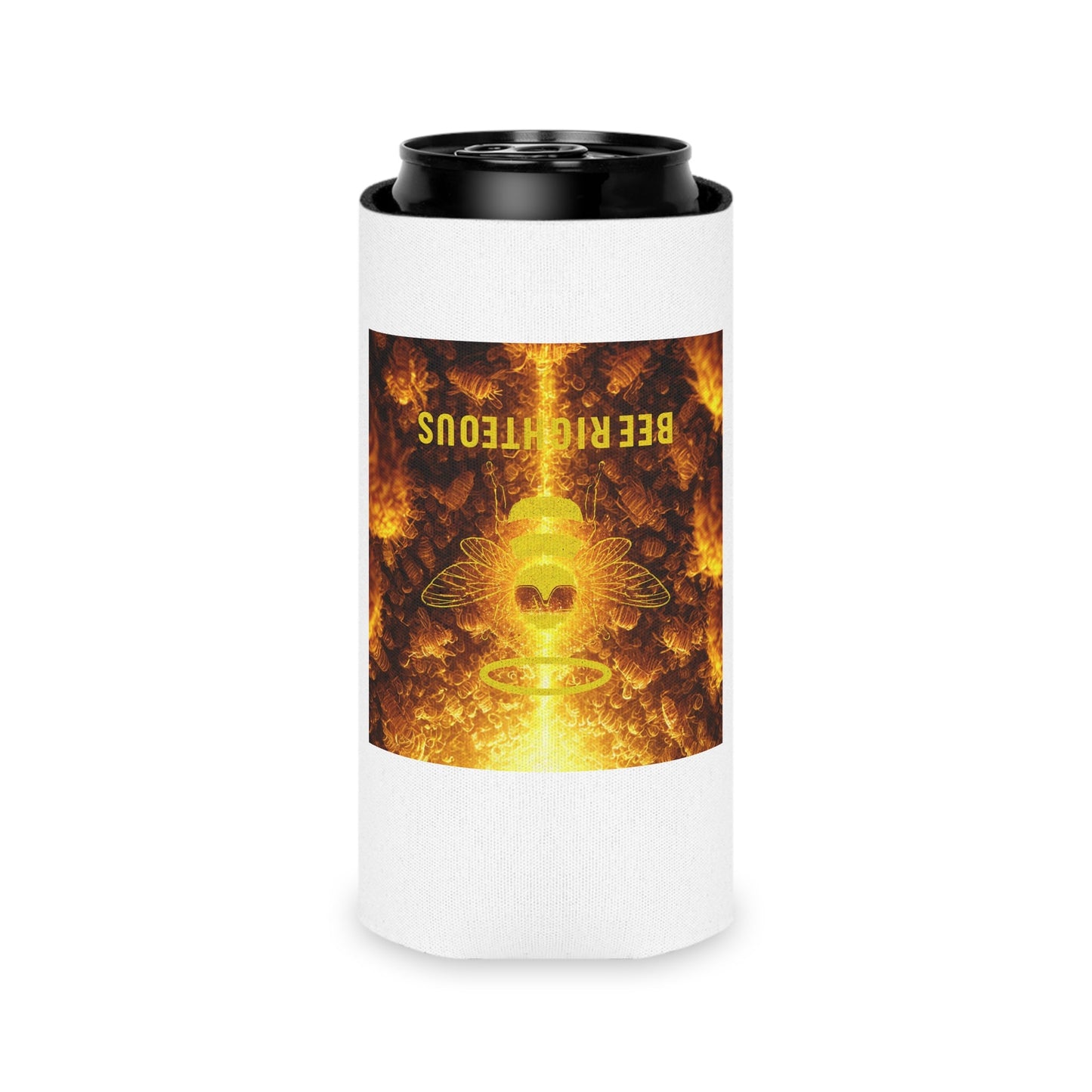 Bee Righteous Can Cooler - Eco-Friendly Party Beverage Holder & Summer BBQ Must-Have - Jack Righteous
