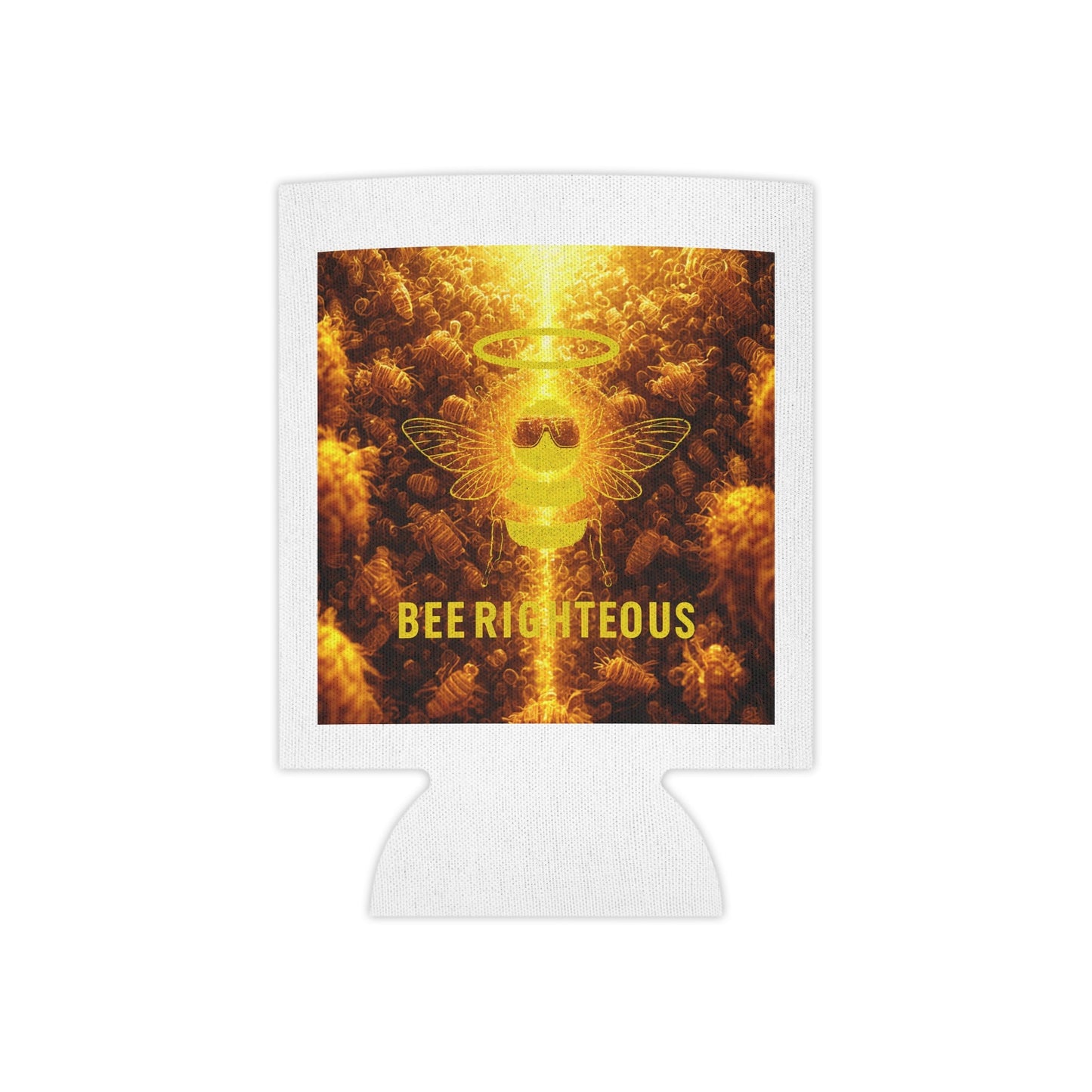Bee Righteous Can Cooler - Eco-Friendly Party Beverage Holder & Summer BBQ Must-Have - Jack Righteous