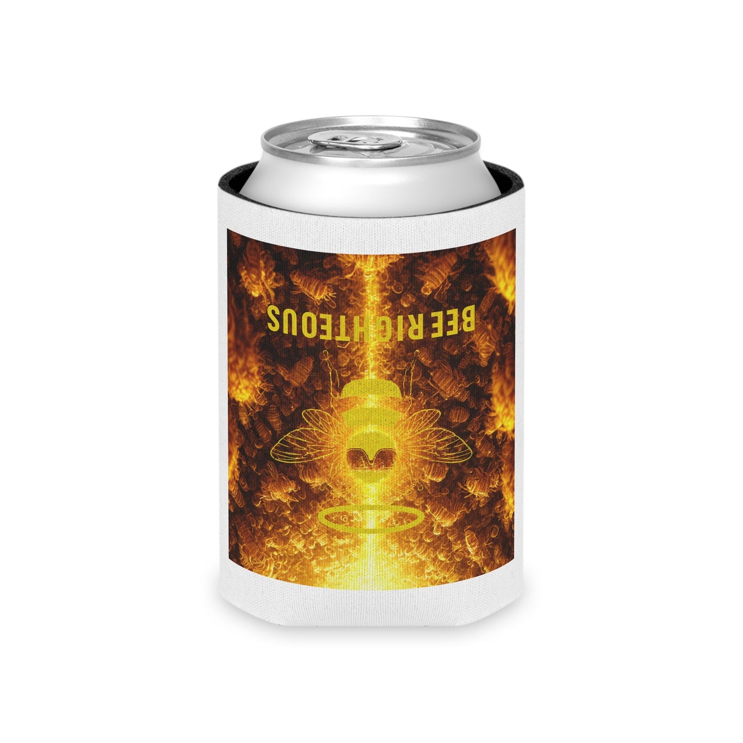 Bee Righteous Can Cooler - Eco-Friendly Party Beverage Holder & Summer BBQ Must-Have - Jack Righteous