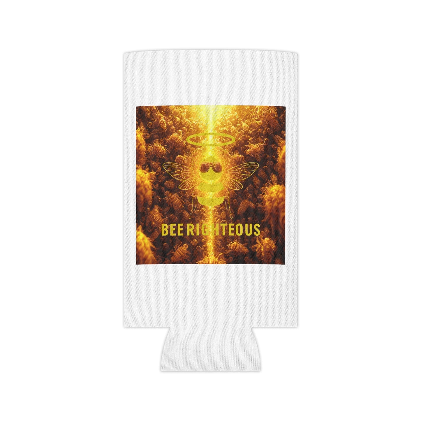 Bee Righteous Can Cooler - Eco-Friendly Party Beverage Holder & Summer BBQ Must-Have - Jack Righteous
