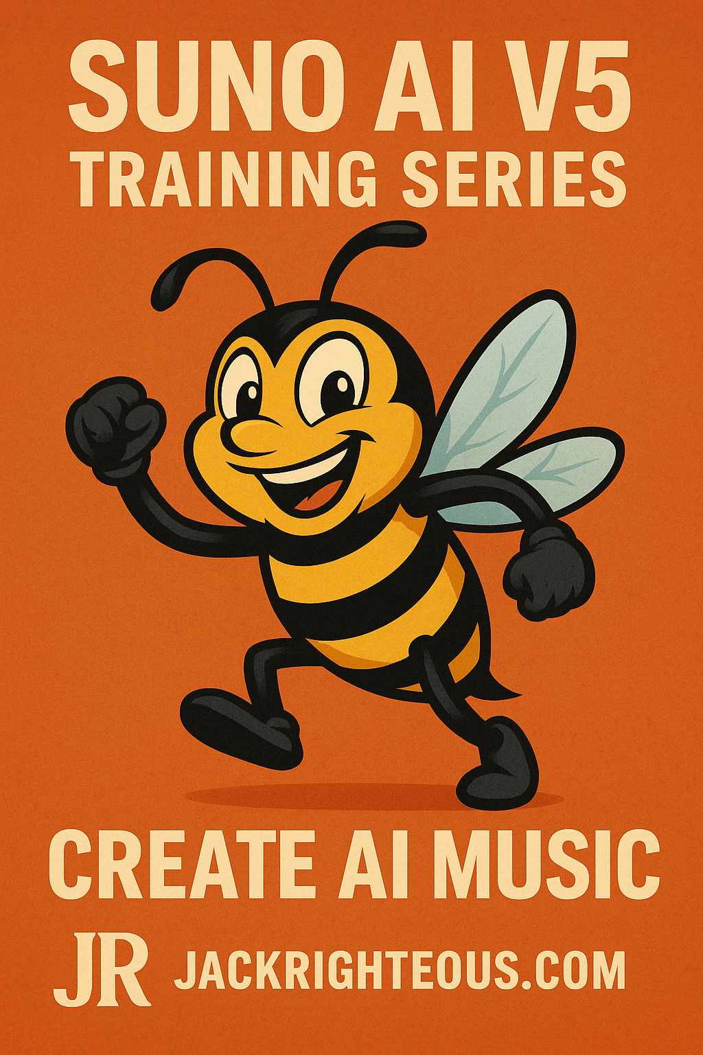 Bee Righteous: Complete Suno V5 Training Bundle (6 - Book Digital Series) - Jack Righteous