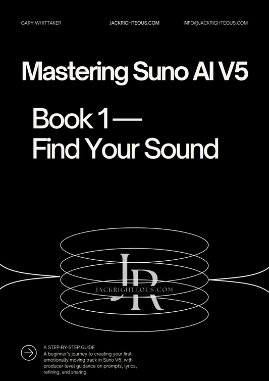 Bee Righteous: Complete Suno V5 Training Bundle (6 - Book Digital Series) - Jack Righteous