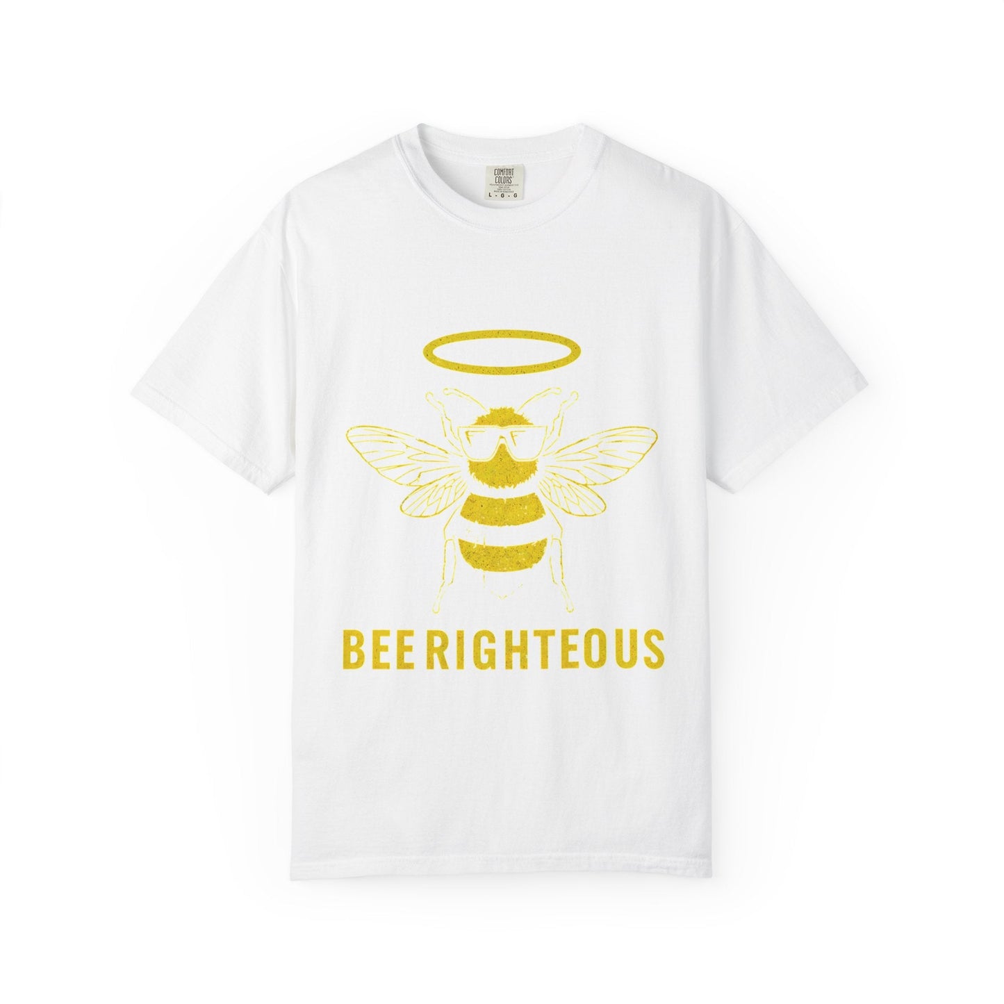 Bee Righteous Graphic T-Shirt | Unisex Tee for Nature Lovers, Eco - Friendly Gift, Summer Style, Buzzing Bee Design - Jack Righteous