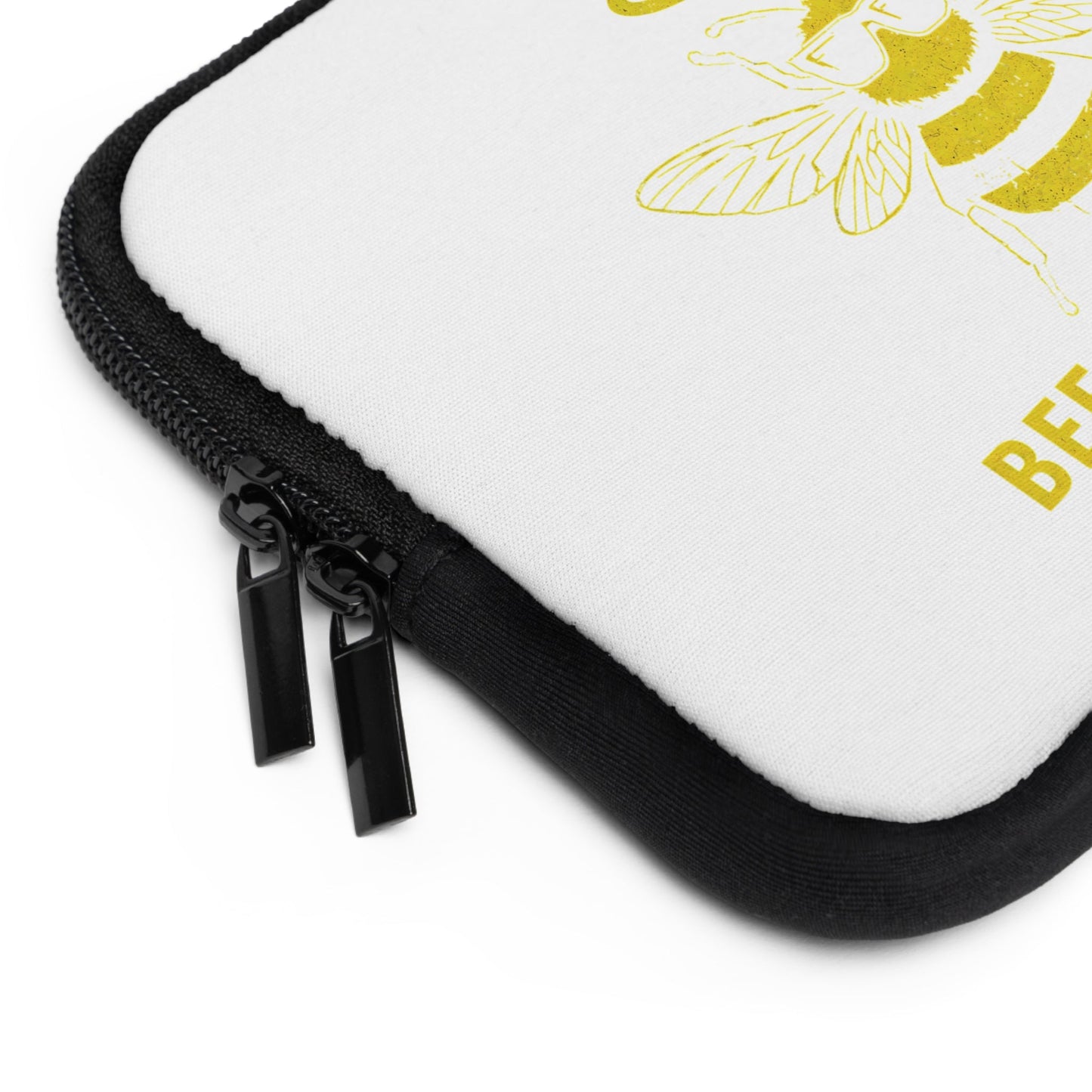 Bee Righteous Laptop Sleeve, Inspirational Laptop Case, Bee Themed Electronics Cover, Cute Gift for Bee Lovers, Nature Lover Accessories - Jack Righteous