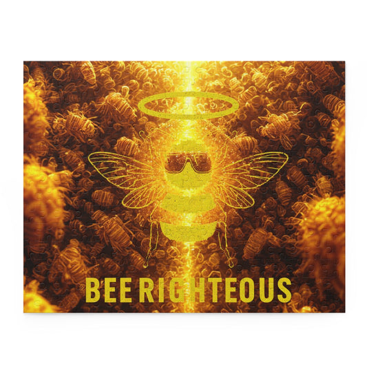 Bee Righteous Puzzle - Perfect Family Game Night Gift for Bee Lovers - Jack Righteous