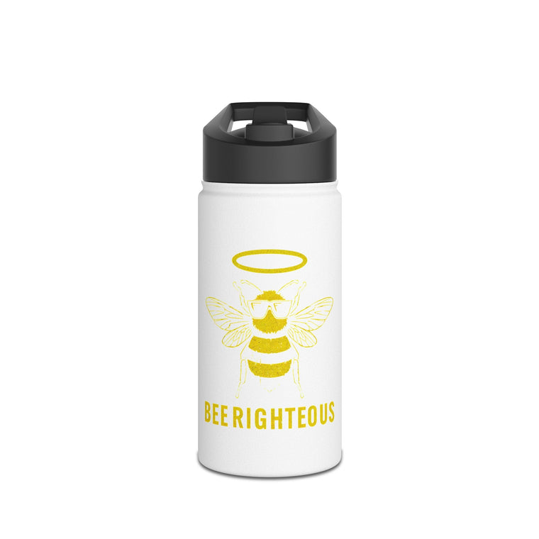 Bee Righteous Stainless Steel Water Bottle - Eco-Friendly Motivational Gift - Jack Righteous