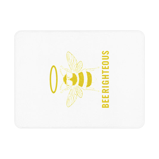 Bee Themed Toddler Blanket - Cute Gift for Cozy Nursery Decor - Jack Righteous