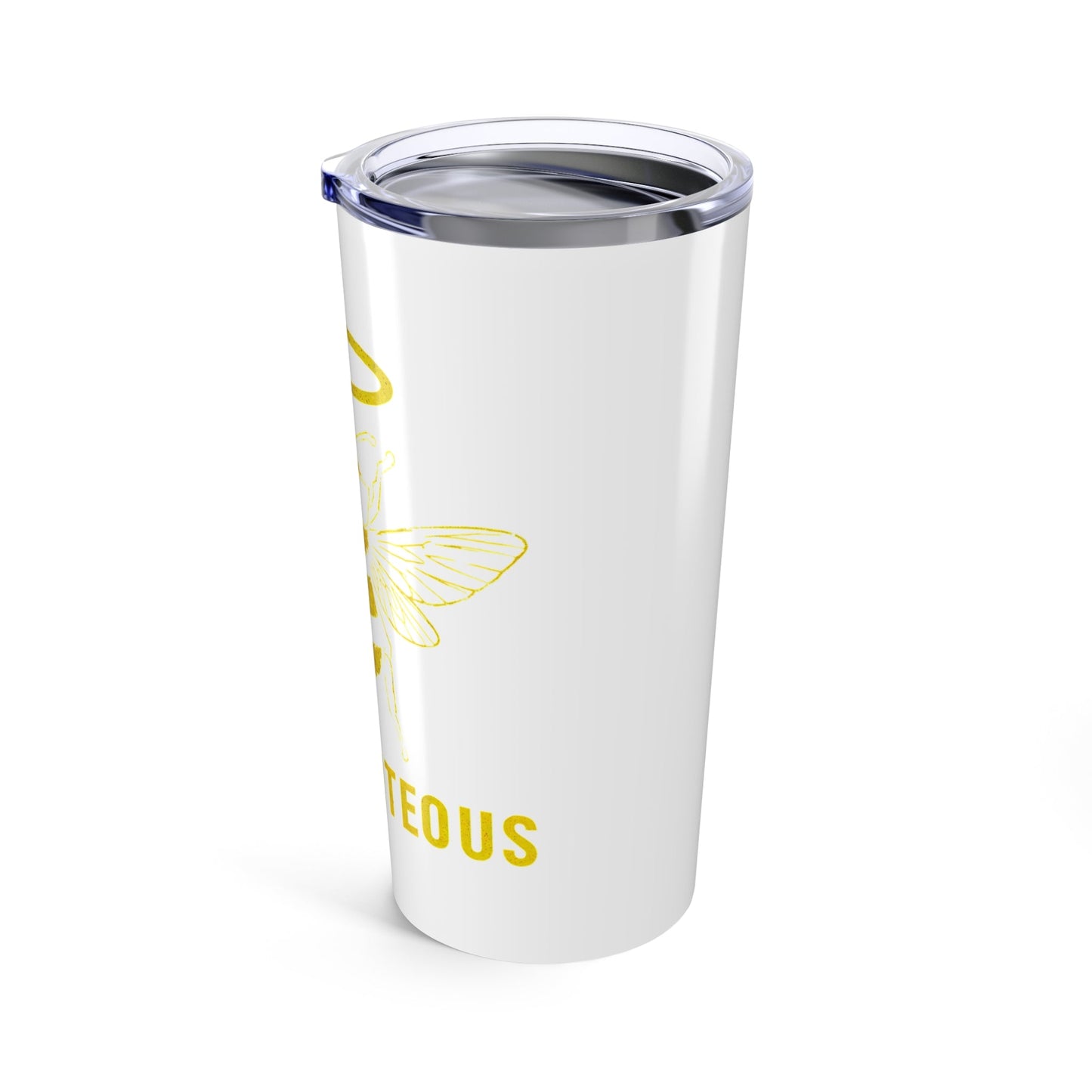 Bee Righteous 20oz Inspirational Tumbler, Eco-friendly Stainless Steel Cup - Jack Righteous