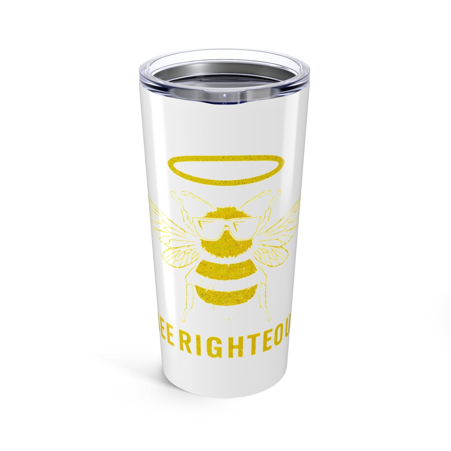 Bee Righteous 20oz Inspirational Tumbler, Eco-friendly Stainless Steel Cup - Jack Righteous