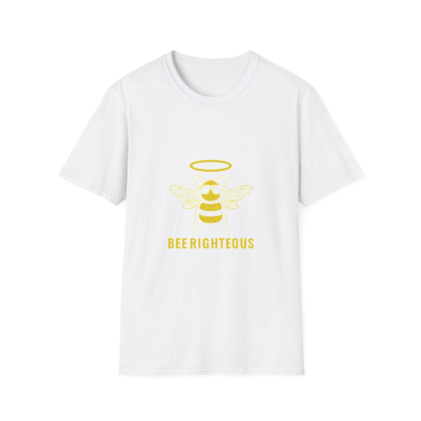 Bee Righteous Unisex T-Shirt, Bee Infused Tee for Nature Lovers, Casual Gift, Eco Spirit Wear, Unisex Graphic Shirt - Jack Righteous