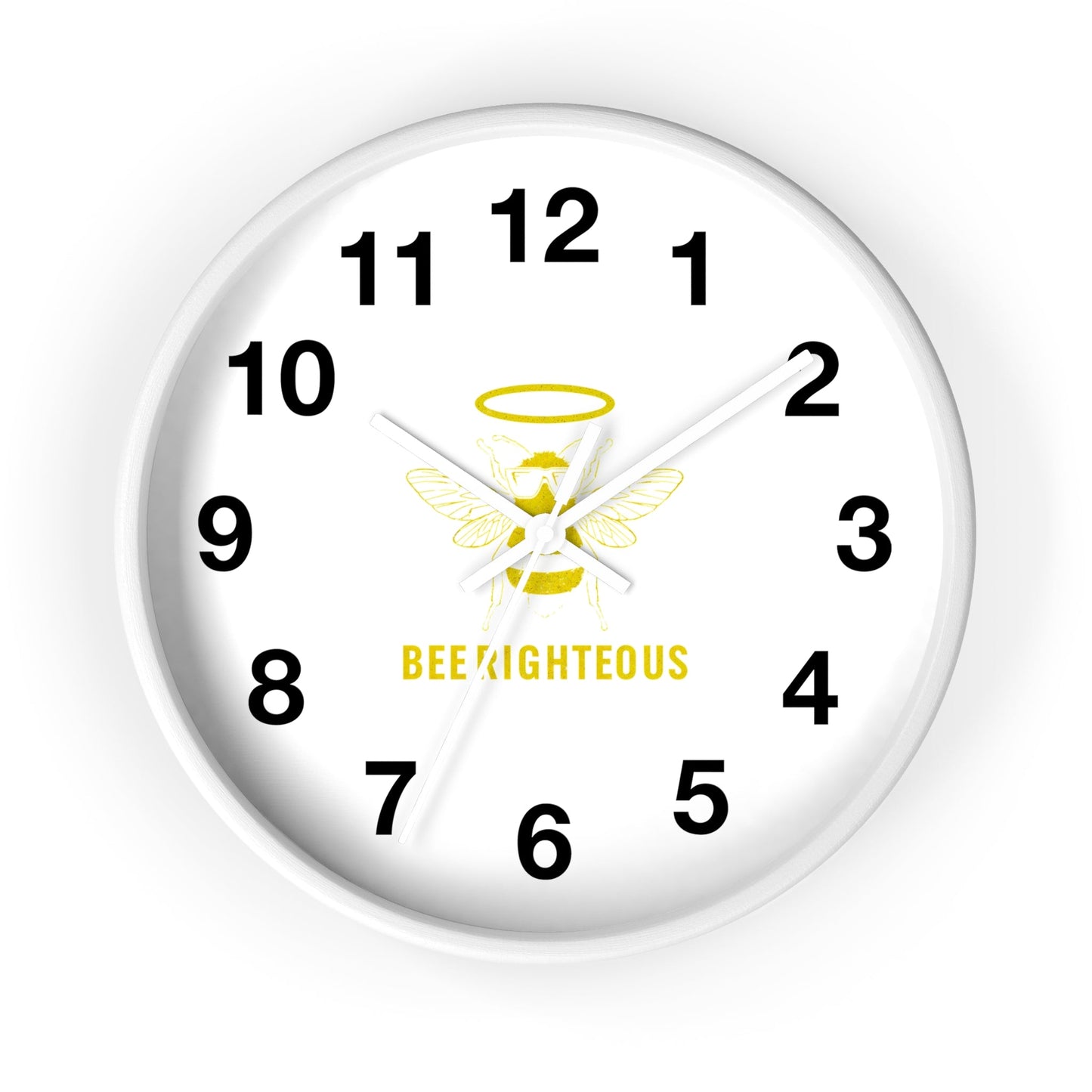 Bee Inspired Modern Wall Clock - Unique Gift for Beekeepers - Jack Righteous