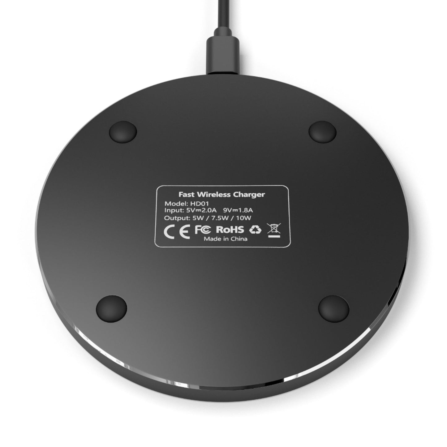 Bee Righteous Wireless Charger | Bee - Themed Phone Charger, Eco - Friendly Gadget Gift, Cute Desk Accessory, Fast Charging Pad - Jack Righteous