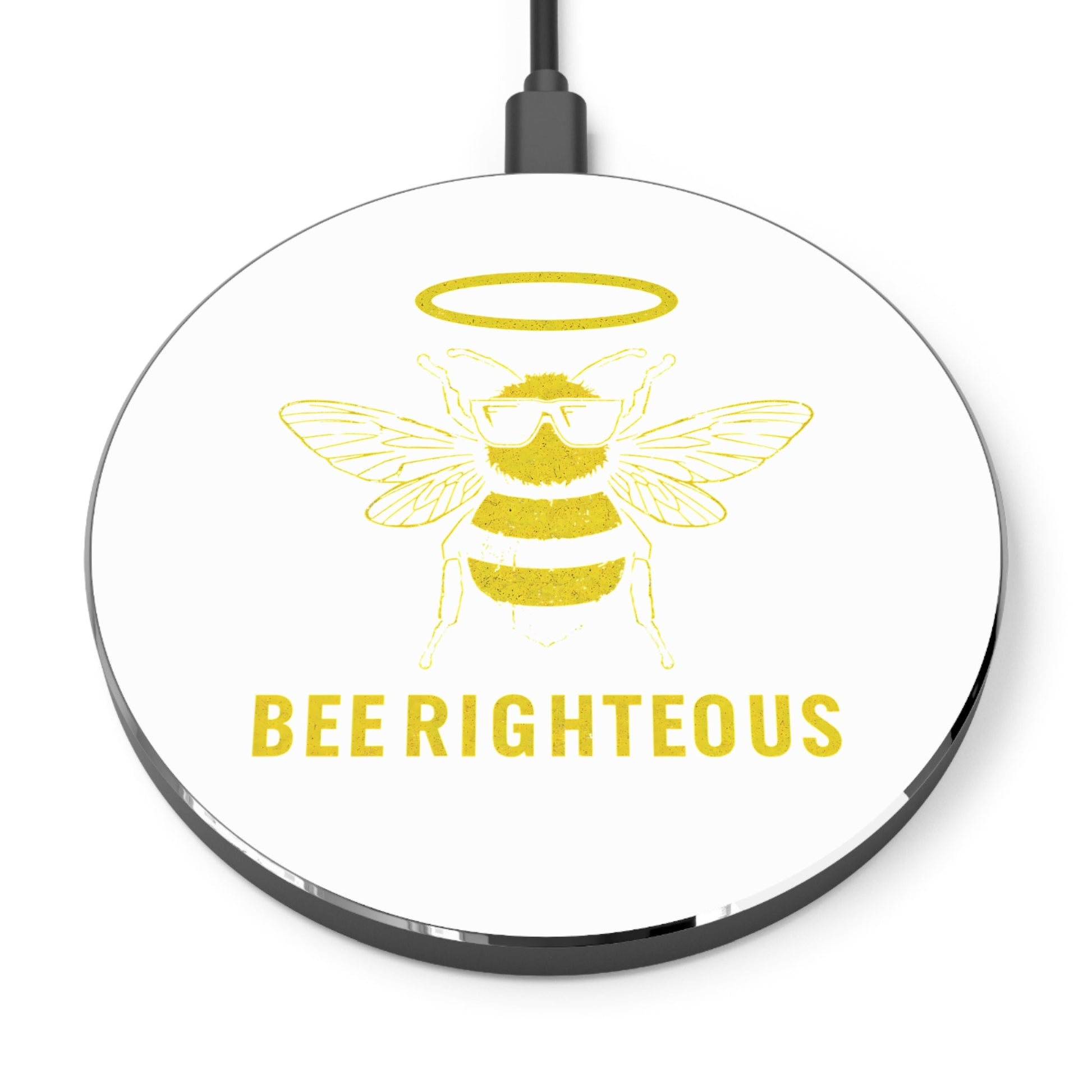 Eco-Friendly Bee-Themed Wireless Charger | Fast Charging Pad - Jack Righteous