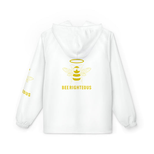 Outdoor Fashion: Bee-Themed Youthful Windbreaker Jacket, Perfect for Summer & Gifts! - Jack Righteous