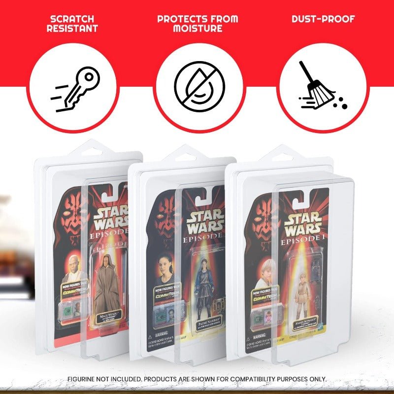Blister Protector for 3.75” Star Wars & GI Joe Carded Figures - Pack of 25 - Jack Righteous