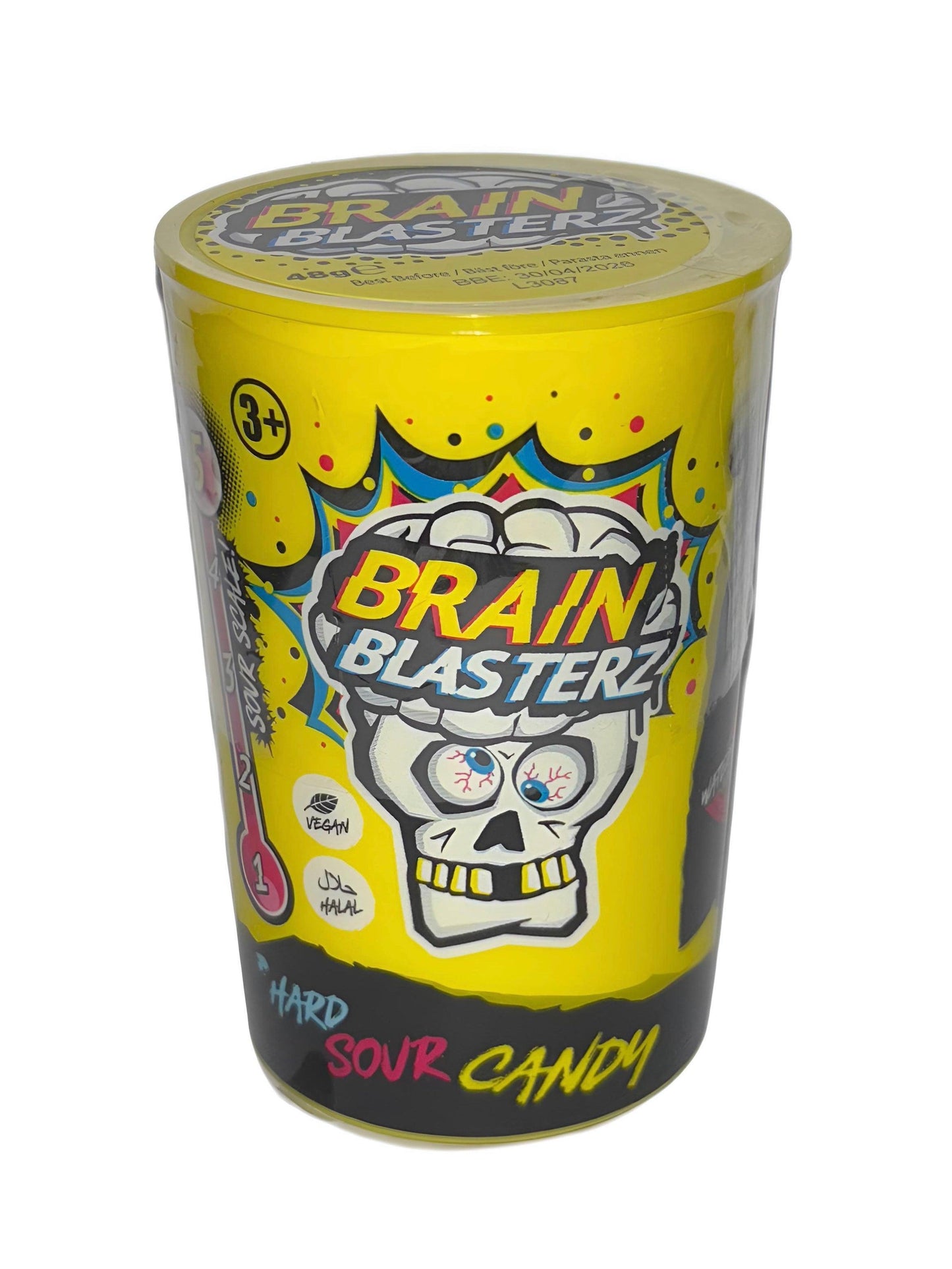 Brain Blasterz Hard Sour Candy