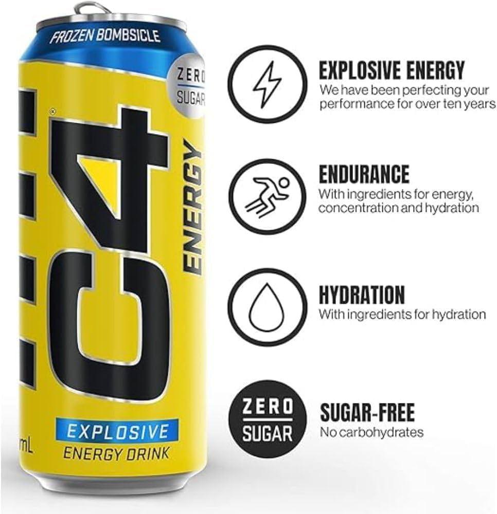 C4 Frozen Bombsicle Energy Drink 473ML