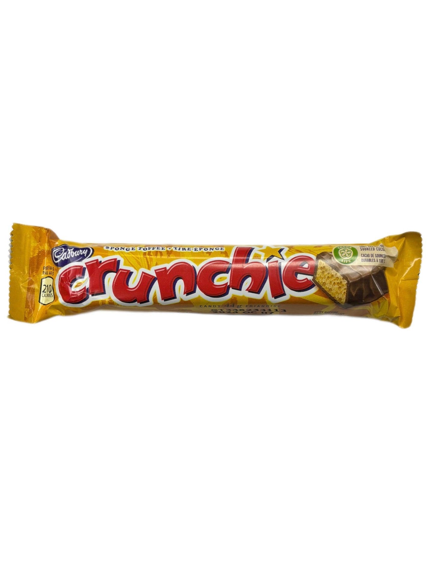 Cadbury Crunchie Chocolate Bar 44G - Canada Edition