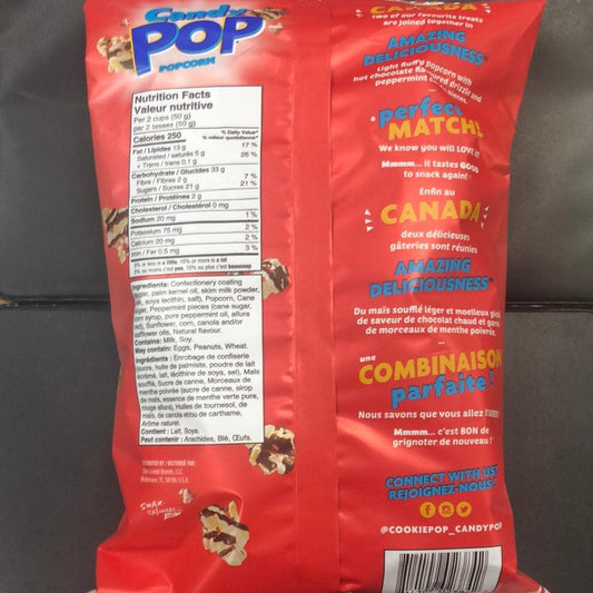 Candy Pop Popcorn - Peppermint Hot Chocolate 149G